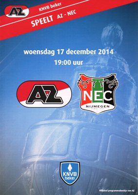 AZ Programma 17-dec-2014 NEC thuis beker
